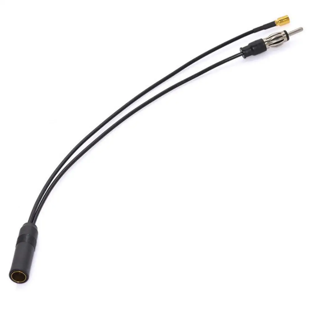 Автомобильные аксессуары DAB FM AM Автомобильная Радио активная антенна конвертер SMB DIN кабель адаптер совместимый с DAB/DAB+ DMB-A