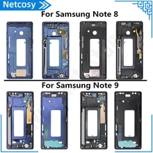 Samsung Note8 Note9 konut orta çerçeve çerçeve plaka kapağı onarım için Samsung Galaxy not 8 N950 not 9 N960 kapak