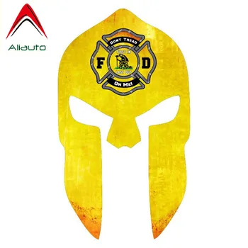 

Aliauto Cool Car Stickers Spartan Helmet Dont Tread on Me V2 Style Vinyl Decal for Suzuki Tiguan Infiniti Peugeot Kia ,16cm*9cm