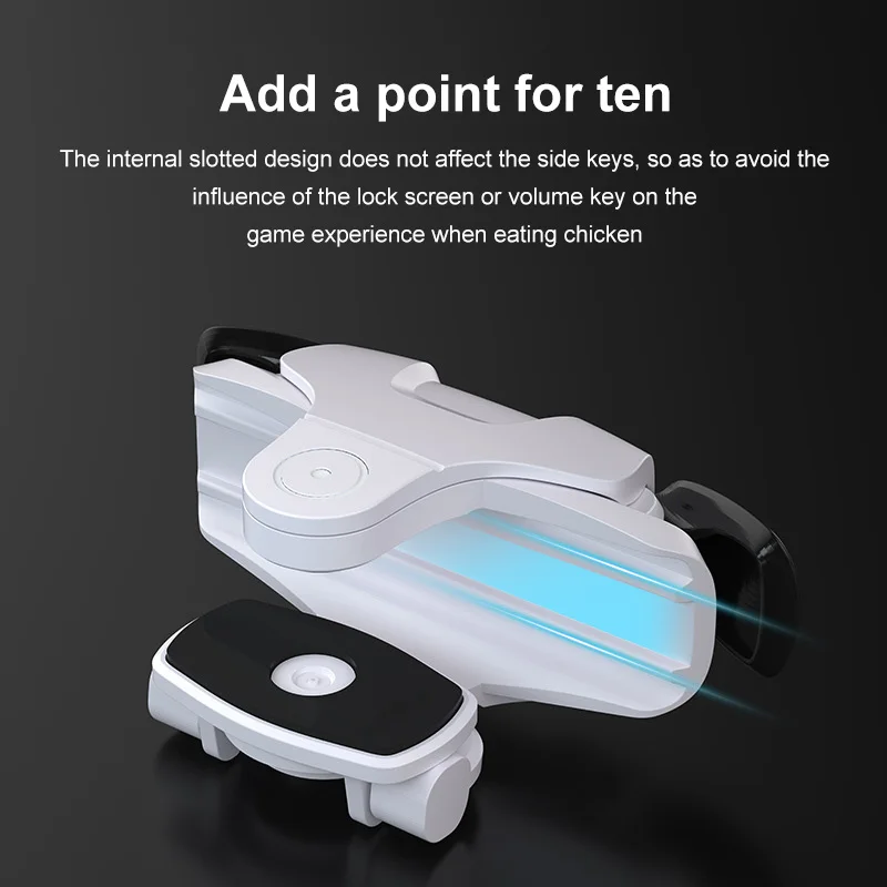 Metal ABS For PUBG Game Controller Mobile Phone Gamepad Mobile Joystick Trigger Aim Shooting L1 R1 Key Button For IPhone Android