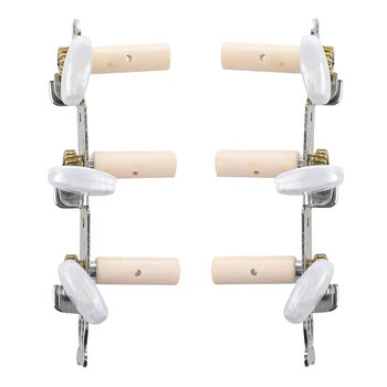 

6pcs Classical Guitar Tuning Pegs Machine Heads Oval Button #8