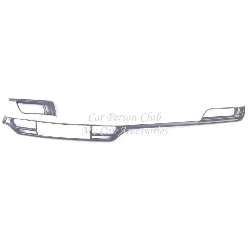 

Центральная консоль из углеродного волокна, рамка для кондиционера, защитная полоса, декоративная отделка для Toyota Sienna 2021, аксессуары