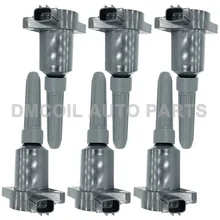 6 uds calidad ORIGINAL bobina de encendido para JAGUAR XJ XJS XJSC XK DAIMLER XJ 4.0L (1994-2003) LHE1510AB 44430036, 6033236