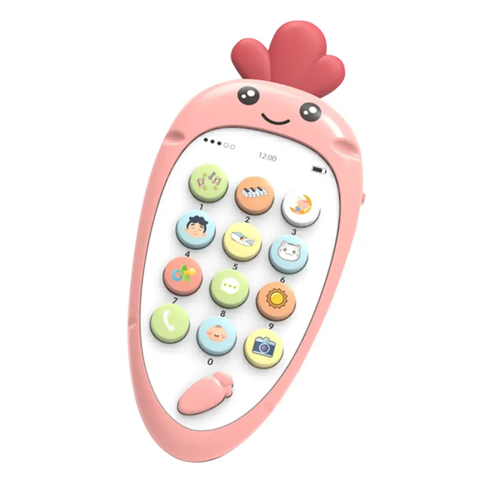 

Kids Mobile Phone Toy Multi-function Simulation Early Childhood Puzzle Educational Touch Screen Music Phone Toy