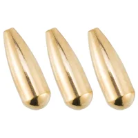 10/20 pièces en laiton pêche poids plombs Spinner corps leurre faisant des fournitures Spinnerbait en ligne Spinner queue Spinner plate-forme basse truite 6