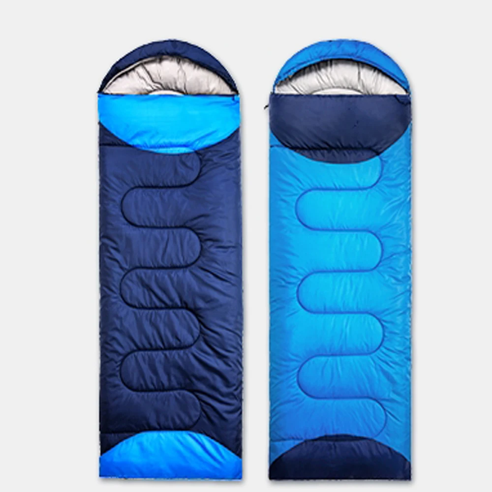 

Outdoor Travel Camping Hooded Keep Warm goose Cotton Sleeping Bag Waterproof Lightweight Portable Sleeping Bag