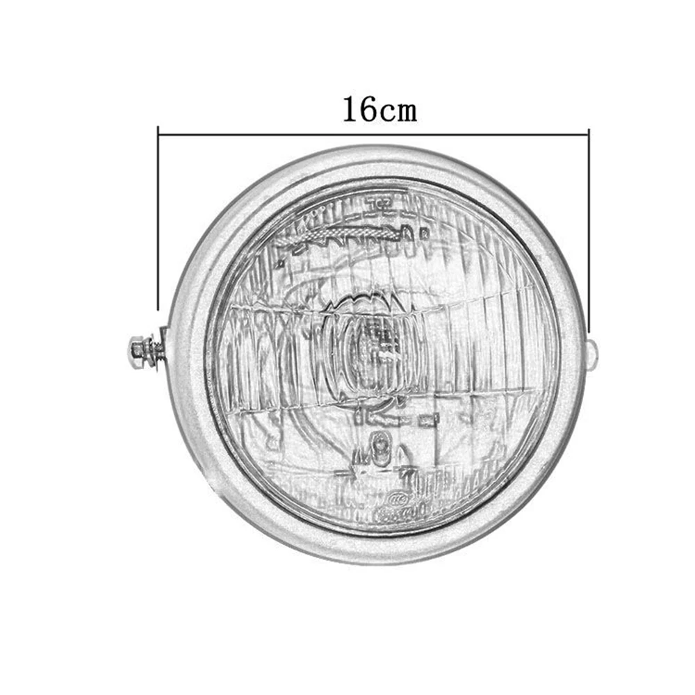 35 Вт Мотоцикл головной светильник лампы 12v Ретро галогенные лампы головного светильник s туман светильник Мотоцикл Скутер Chopper Cafe Racer Винтаж передние фары