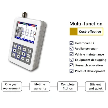 

20MS/s Bandwidth Digital Practical Handheld Oscilloscope 2.4 Inch Color Display Screen For Maintenance Industry