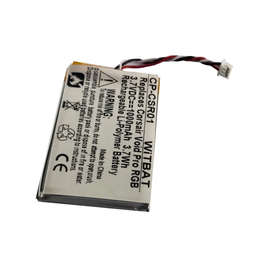 ZHUJI 1000mAh Battery for Corsair Void 