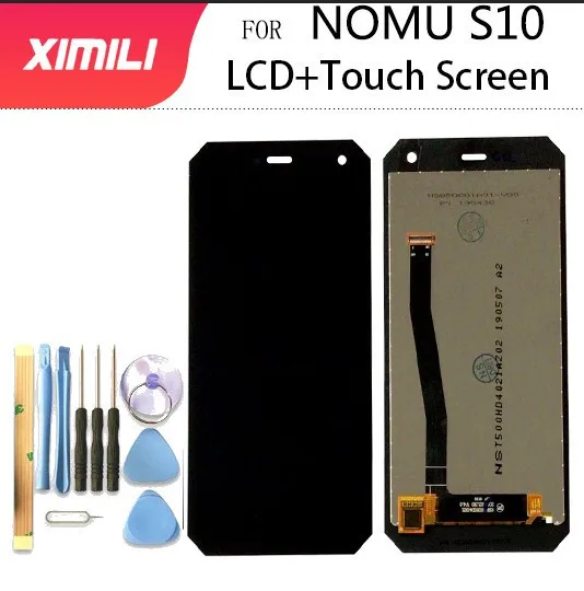 

NOMU S10 NSF500HD4021 LCD Display+Touch Screen 100% Original LCD Digitizer Glass Panel Replacement For NOMU S10 PRO version