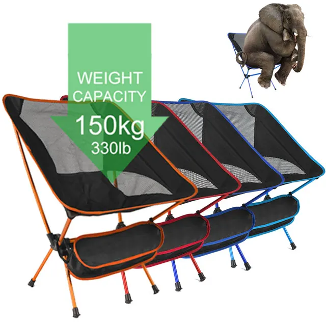 Travel Folding Chair Ultralight High Quality Outdoor Portable Camping Chair Beach Hiking Picnic Seat Fishing Tools Chair стул 1