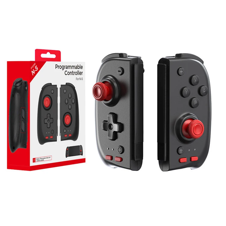 Upgrade For Nintendo Switch OLED Pro Gamepad Controller wired 1L1R Joycon Handle Grip Gyro Joy-pad Joystick Accessories 