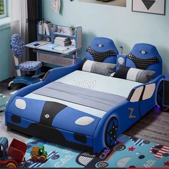 

Ngryise 1 set classic children car shape bed two series choice
