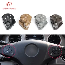 Botões multifuncionais de carro para mercedes benz, botões de controle de volante, w204, w212, w207, x204, 2048210451