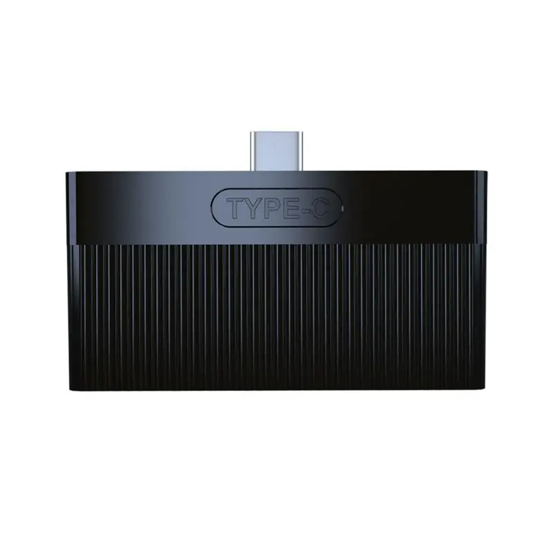 B 3 в 1 USB C адаптер 4K HD Прозрачный HDMI PD зарядка USB 3,0 концентратор переносная док-станция - Цвет: B