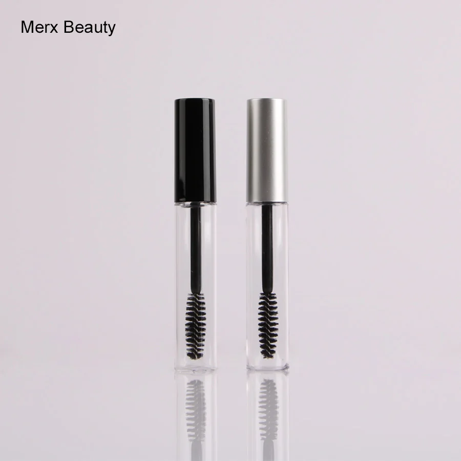 1pcs/lot,10ml Empty Mascara Bottle/tube/container Round Shape In Clear