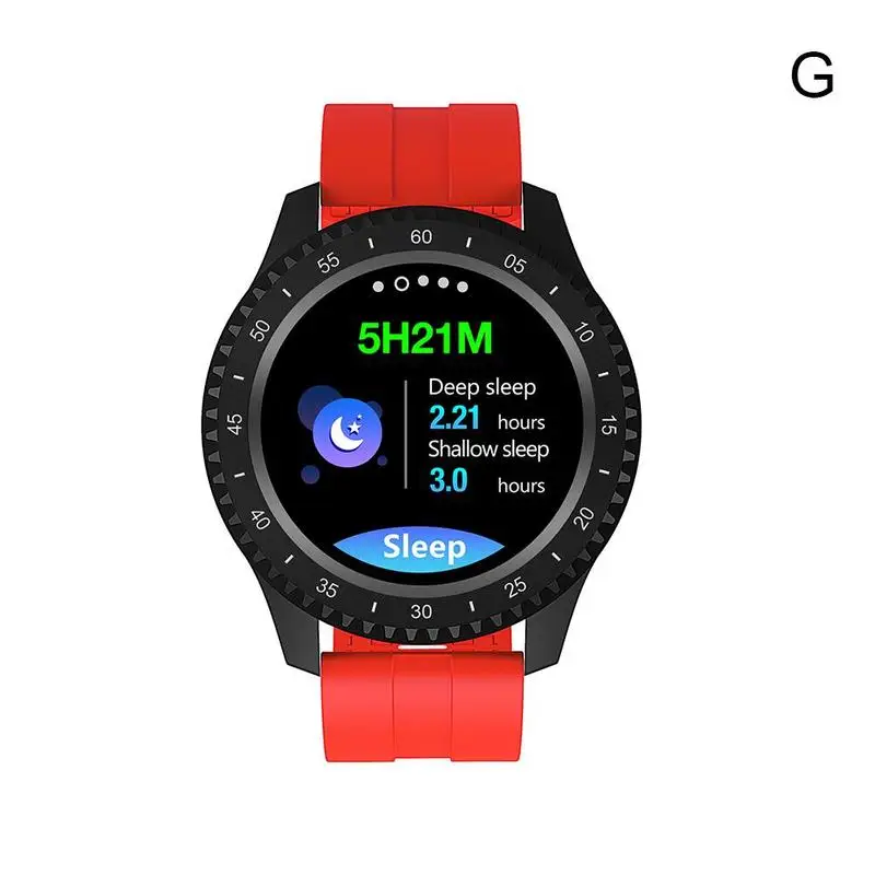Умные часы F17, браслет, измеритель пульса, артериального давления, трекер, спортивные, фитнес, шагомер, Bluetooth 4,0, мужские смарт-часы для IOS Andorid - Цвет: G