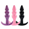 Outdoor Soft Silicone Anal Plug Male Masturbator Butt Plug Adult Sex Toys For Women& Men & Gay Erotic Prostate Prostate Massager 1