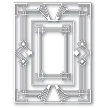 

Embossing Making Trapezoidal Decorative Frame Molds, Various Card Series, Scrapbooking Paper Crafts, Blade Punching Dies 2021