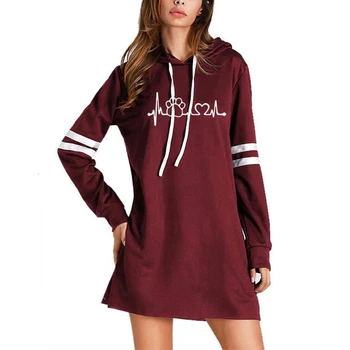 

Letters Print Hoodies For Women Long Horizontal Line Hoodies Sweatshirts Tops Femmes Harajuku Hoody Youth Female Comfortable