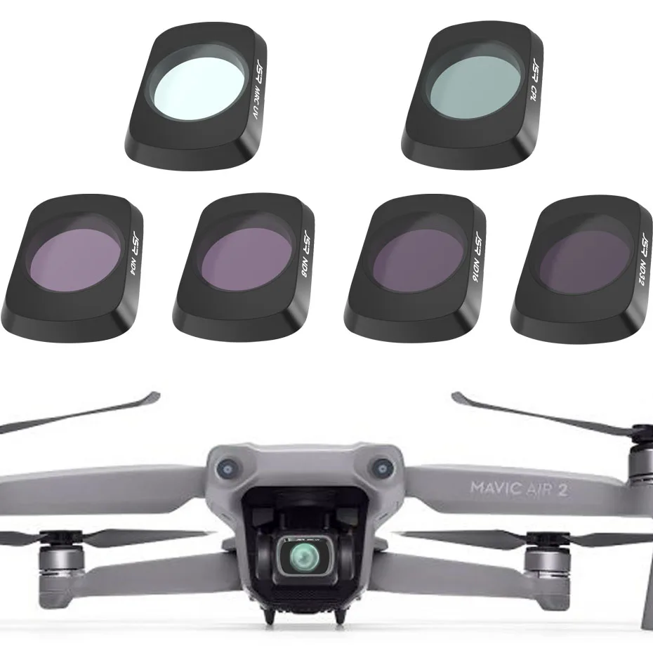 Набор фильтров для DJI Mavic Air 2 фильтры нейтральной плотности аксессуары камеры UV +