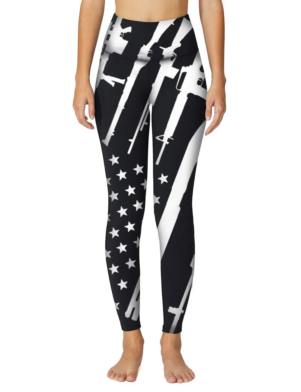 Women Sport Yoga Pants Capri Wide Leg 