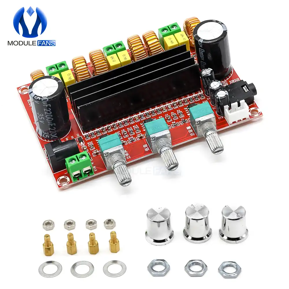 2*50 Вт + 100 Bluetooth 5 0 dual TPA3116D2 Плата усилителя мощности сабвуфера 2 1 каналов TPA3116 аудио