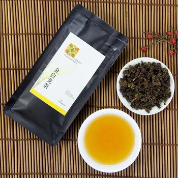 

Super quality TaiWan Organic High Mountains GABA Oolong Tea 50g /bag Tai Wan GABARON Golden White Dragon Tea JinBaiLong tea
