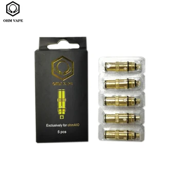 

100pcs/lot Original Ohm Aio Vape Kit Replacement Coils 0.3ohm Mesh 1.5ohm Resistance for OhmAio Dotaio Electronic Cigarettes