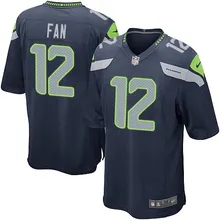 Мужская Новинка, высокое качество, Seattle 12S FAN jersey
