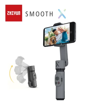 

ZHIYUN SMOOTH X Smartphone Selfie Shooting Gimbal Object Tracking Phone Holder Selfie Stick for Vlog Video Record Youtube Live