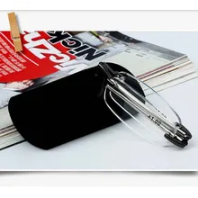 Новые высококачественные бескаркасные складные очки для чтения мужские и женские антенны портативные очки для чтения с футляром для очков
