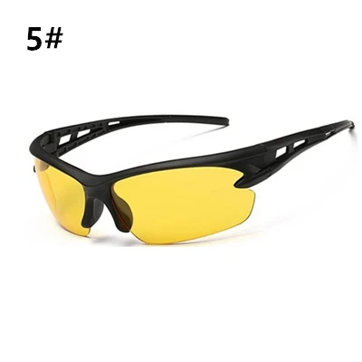 UV400 Спортивные солнцезащитные очки для мужчин и женщин, велосипедные очки для велосипедов, MTB очки, велосипедные солнцезащитные очки, пляжные велосипедные очки, спортивные очки - Цвет: 5