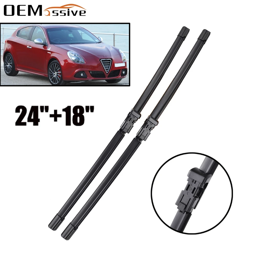 

2Pcs Windscreen Wiper Blades For Alfa Romeo Giulietta Front Window Windshield Wiper 2010 2012 2013 2014 2015 2016 2017 2018