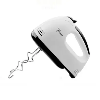 

Electrical Handheld Food Blender 7 Speed Adjust Double Whisk Eggs Mixer Batter Beater Kitchen Cake Cooking Tools