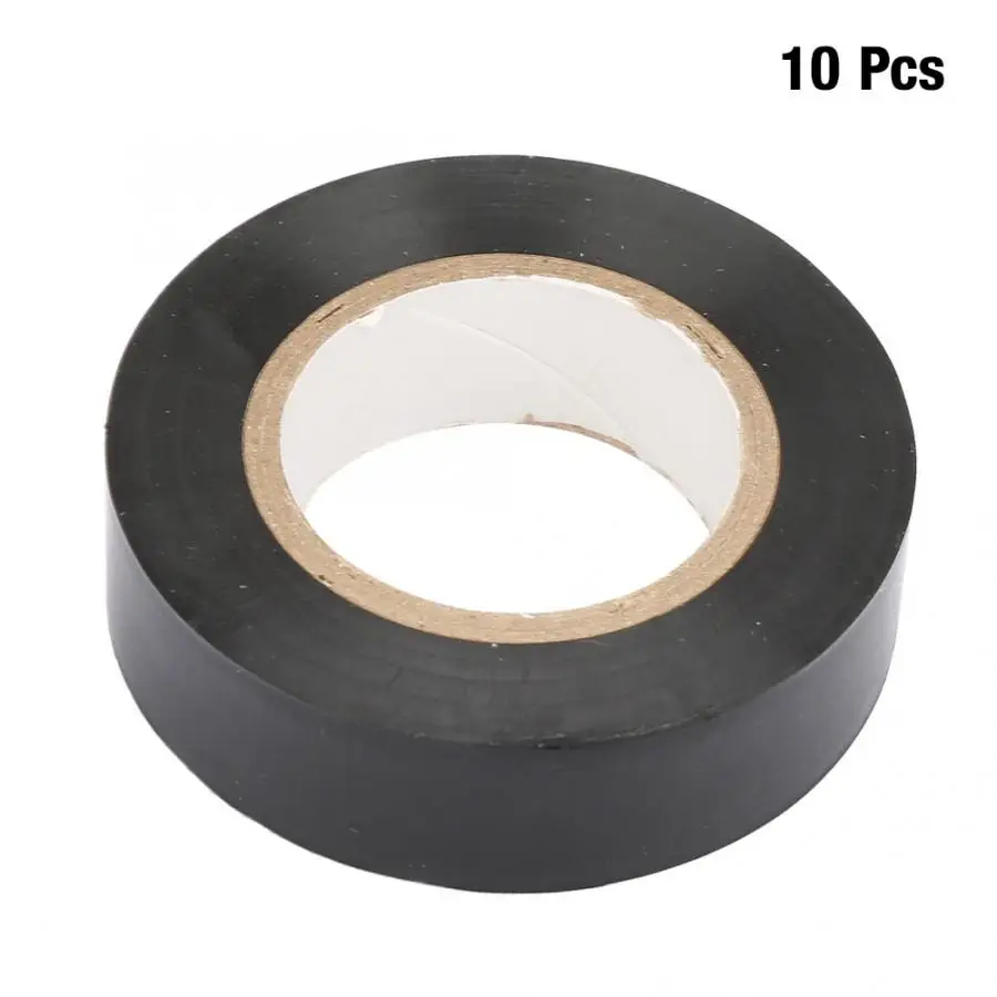 

10pcs Self -Adhesive PVC Waterproof Electrical Tape Seal Repair for Water Pipe Hose Anti-aging