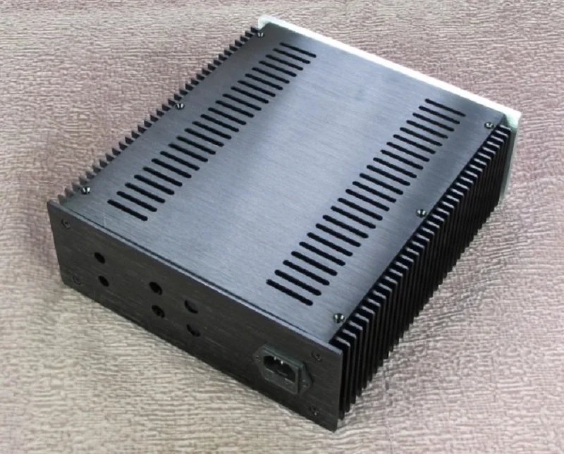 BRZHIFI BZ2409 double radiator aluminum case for class A power amplifier