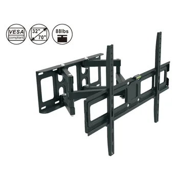 

600 x 400 Cold Plated Adjustable Up Down Rotatable TV Mount Bracket for 32"-70" TV Display 40KG Load Capacity