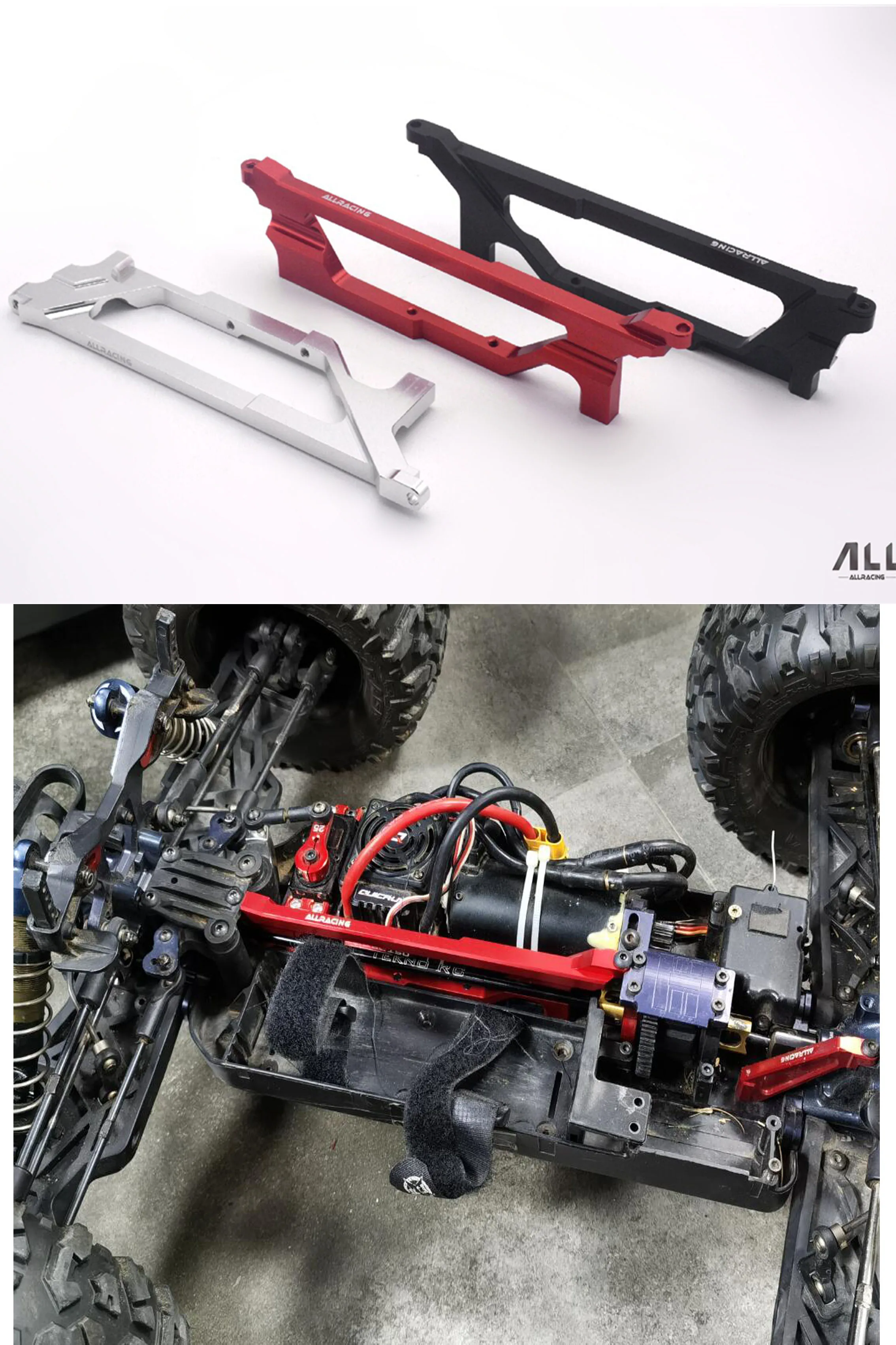 Алюминиевая 6061 t6 средняя и задняя Скоба для шасси Tekno RC MT410 ET48.3 410 3|Детали