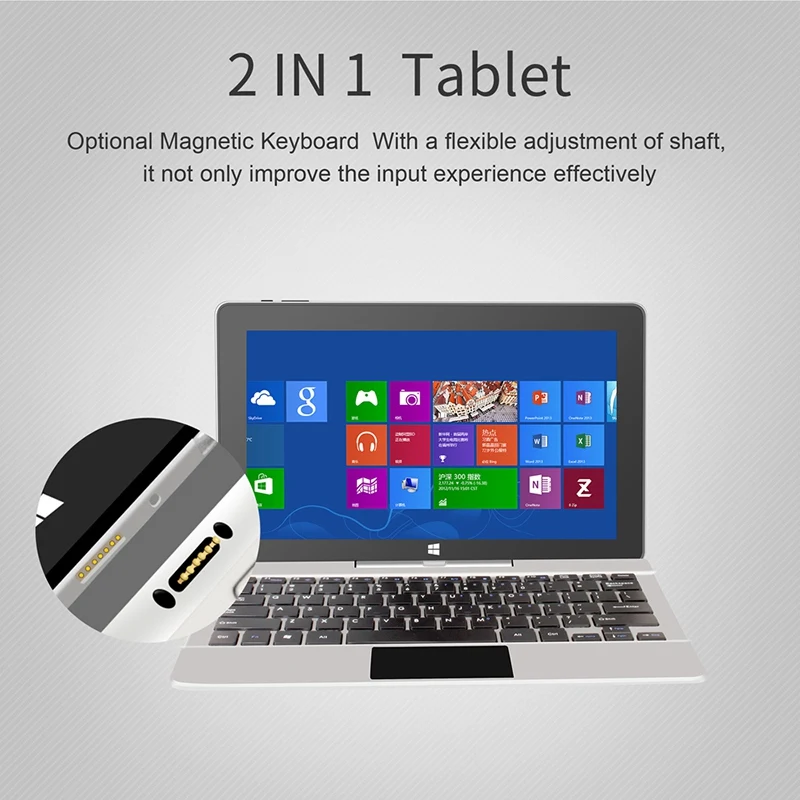 Jumper Ezpad 6 Pro 2 в 1 планшет 11,6 дюймов 1080P Ips экран 6 ГБ Ddr3 64 Гб Emmc Apollo Lake N3450 Windows 10 планшетный ПК