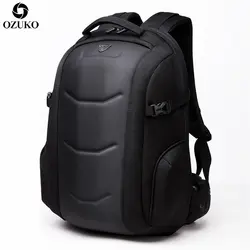 2019 OZUKO модный бизнес-рюкзак для ноутбука мужской многоцелевой водостойкий Оксфордский рюкзак для путешествий повседневная школьная сумка
