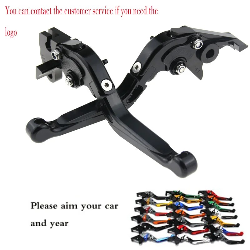 Per Accessori Per Motociclette Bonvt/Se/T100/Nero 2006-2015 Leve Freno Estensibili Pieghevoli