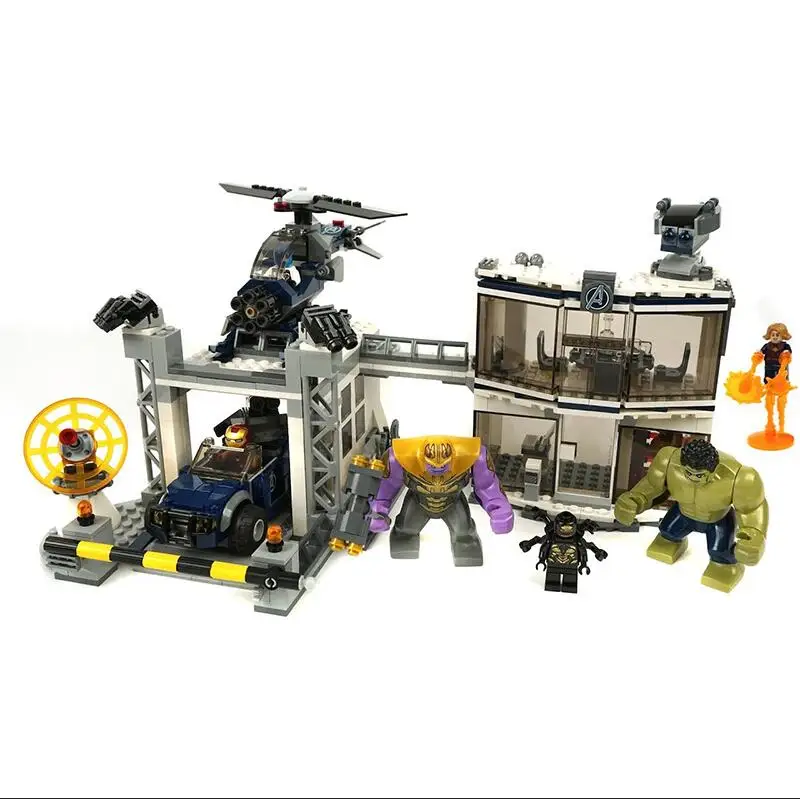

Movie series 07122 07123 Avengers 4 Endgame Ultimate Quinjet Model Building Blocks Bricks Compatible Legoinglys