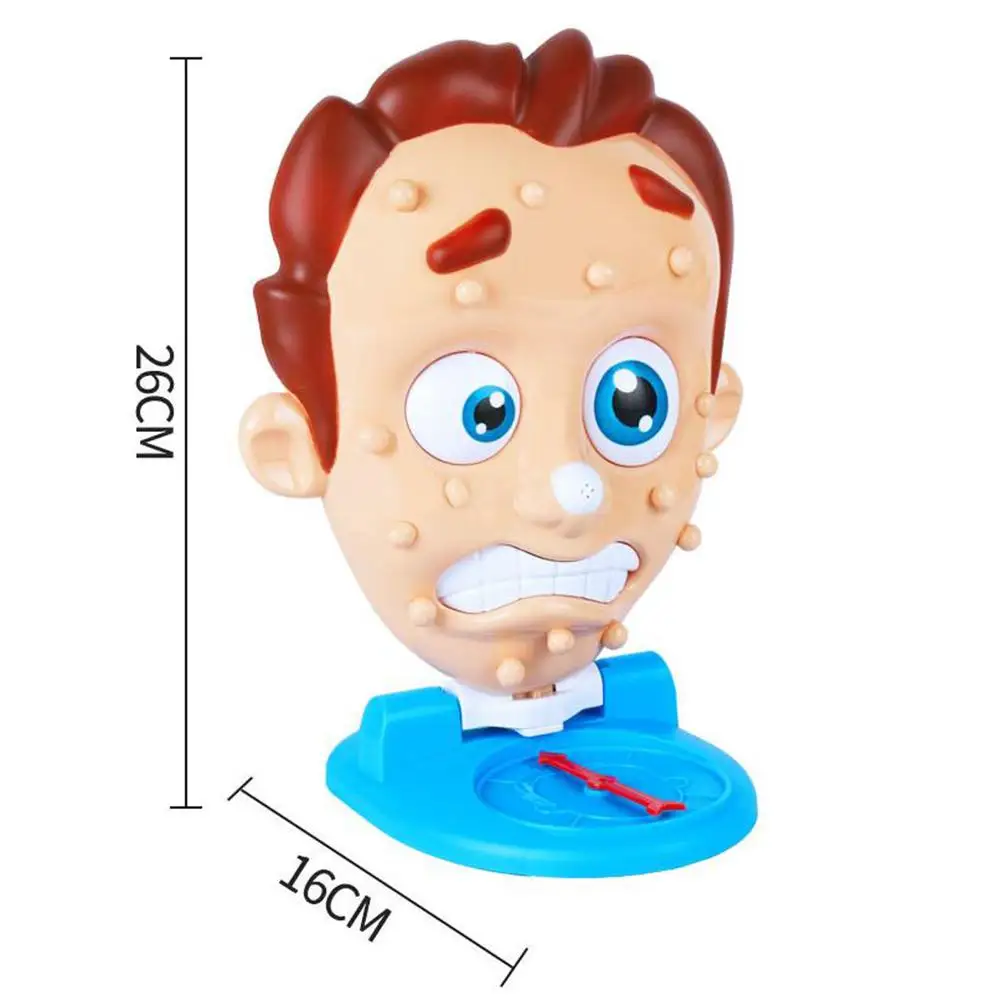 GloryStar Simulate Face Shape Squeezes Acne Toy Funny Educational Puzzle Toy 5