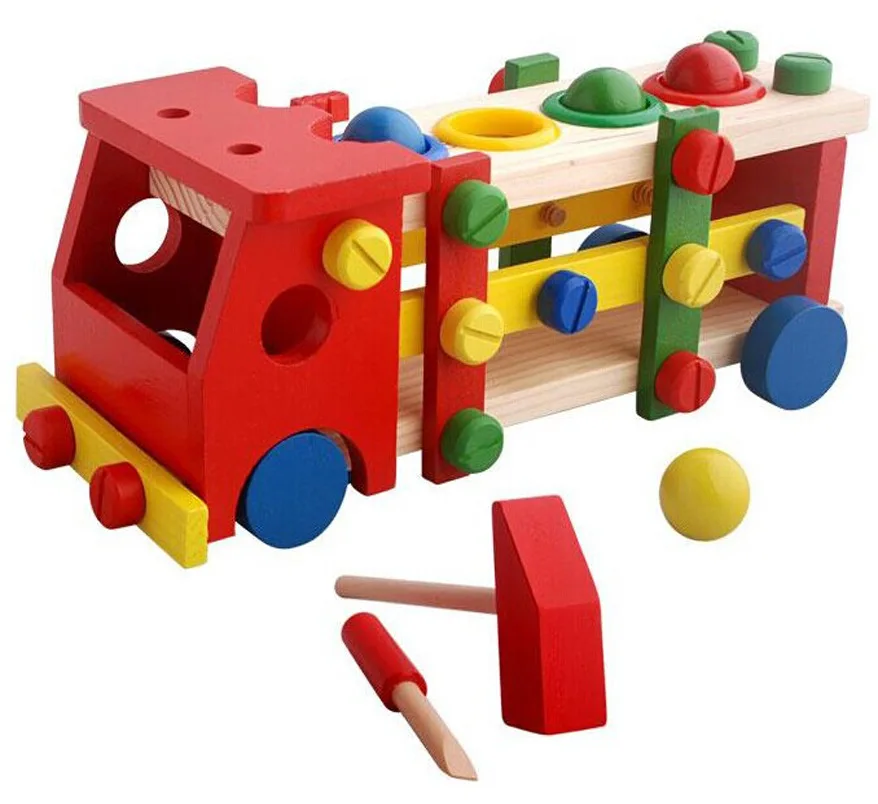 

Nut Knock the Ball Removable Screw Car Intelligence Assembly Combination Children Assembled Baby Early Childhood Mainland China