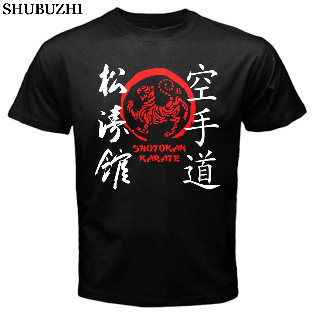 Новая японская футболка Kanji Shotokan Karate Dojo Mix боевые искусства Mma Новинка Мужская