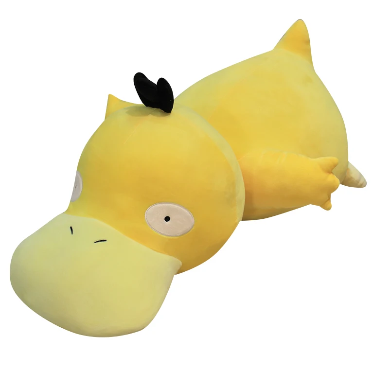 Большой размер мягкие игрушки Psyduck милая мультяшная утка плюшевая кукла подушка