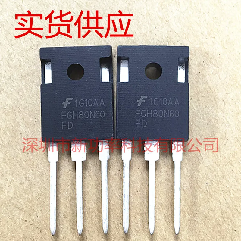 el precio bajo diario FGH80N60FD 80N60 10PCS 80A 600V TO-247 Transistor ...