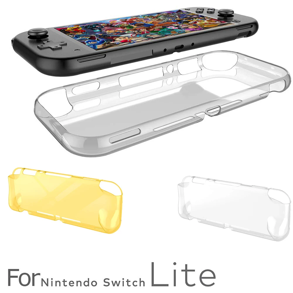 

Tempered Screen Protector For Nintend Switch Lite Clear Soft TPU Cover Case Back Shell For Nintendoswitch Lite NS Switch Mini