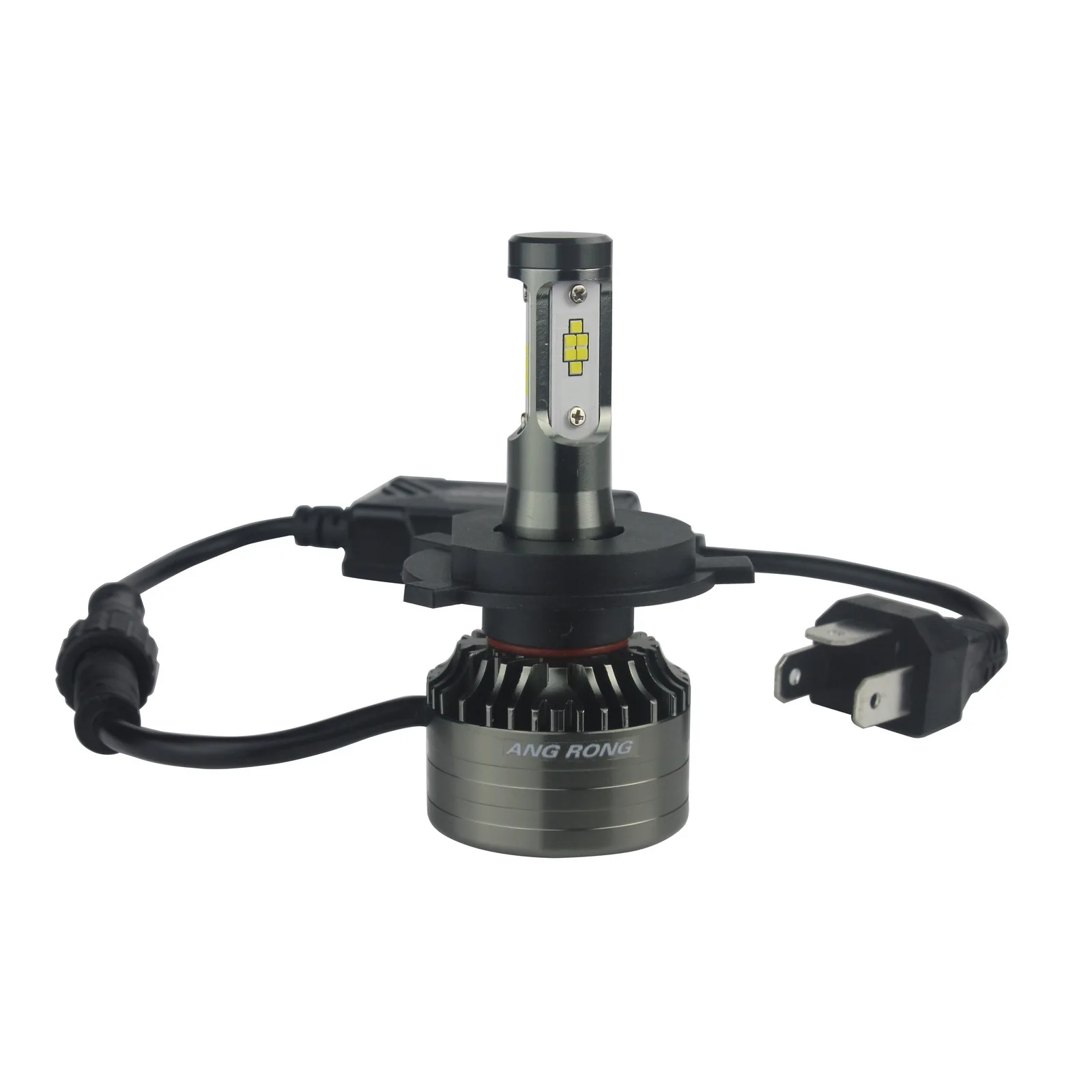 2 шт. H4 18 светодиодный 60 Вт 7500LM головной светильник Hi-Low Beam противотуманный светильник 6500K лампы Белый